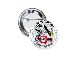 Значок закатной год Кролика №16