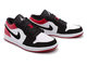 Nike Air Jordan Retro 1 Low Black White Og Черные, белые и красные