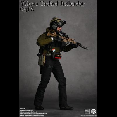 Ветеран-инструктор - Коллекционная ФИГУРКА 1/6 scale Veteran Tactical Instructor Chapter II (26062R) - Easy&amp;Simple