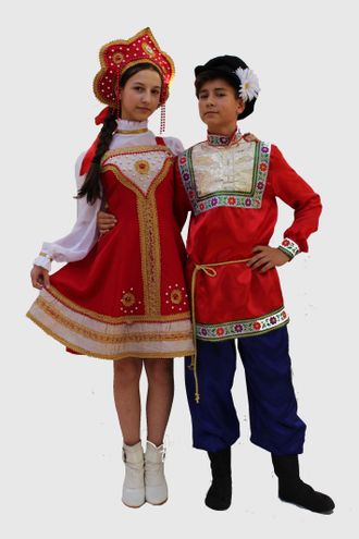 Русский национальный костюм 10-12 лет