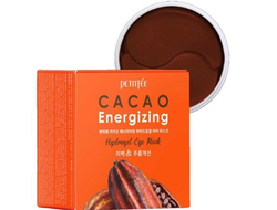 Тонизирующие гидрогелевые патчи с какао от отеков и темных кругов Petitfee Cacao Energizing Hydrogel Eye Patch