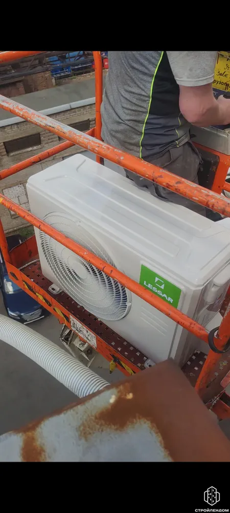 высотные работы по кондиционированию 