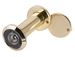 Глазок дверной АЛЛЮР ГДШ-3 БШт 50-75мм d=16мм золото [55857]