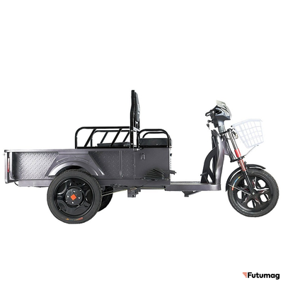 Грузовой электротрицикл Rutrike D1 ГП 1200 60V900W серый