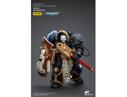 Капеллан-терминатор Ультрамаринов (Warhammer 40k) - КОЛЛЕКЦИОННАЯ ФИГУРКА 1/18 Ultramarines Chaplain in Terminator Armour (JT7080) - JOYTOY