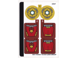 Sticker Sheet for Set 76140 - 66611/6288577, n/a (76140stk01)