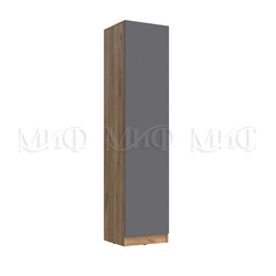 Прихожая Роджина Пенал (550х2400х520) Дуб крафт/Графит