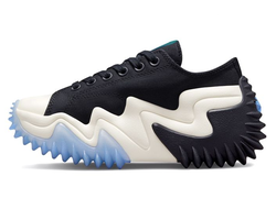 Кеды Converse Run Star Motion Desert Gradient черные градиент на платформе