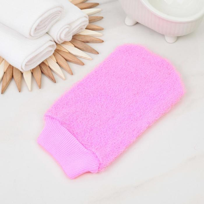 Мочалка-варежка массажная «Жесткая» в ассортименте