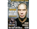 TERRORIZER Magazine September 2012 Philip H.Anselmo, Иностранные музыкальные журналы, Intpressshop