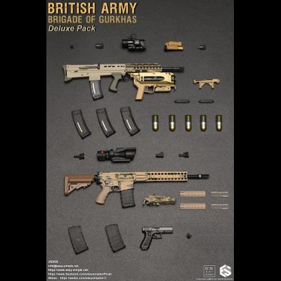 Боец бригады гуркхов Британской армии - Коллекционная ФИГУРКА 1/6 British Army Brigade of Gurkhas Deluxe Pack (26068) - Easy&amp;Simple