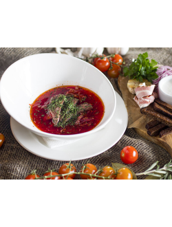 Борщ с  добавкой