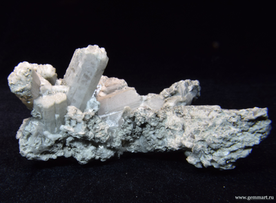 Натролит, друза кристаллов. Россия. 110*65*65мм