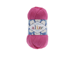 Пряжа Miss Alize  100% мерсеризованный хлопок. 50 г, 280 м.  130 цвет Коралл
