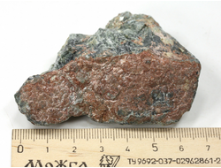 Клинохлор (серафинит), необработанный "дикий" образец, Россия, Иркутская область (65*50*29 мм, 103 г) №29861