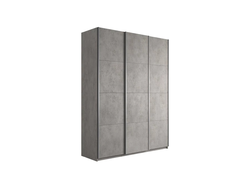 Шкаф-купе 3-х дверный «Траст» 1800 Бетон, Бетон/Бетон/Бетон