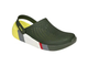 CROCS LITERIDE CLOG COLORBLOCK GREEN