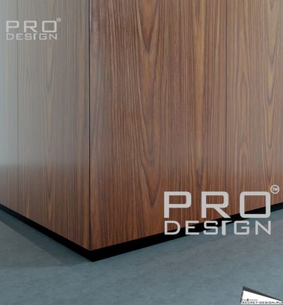 ТЕНЕВОЙ ПЛИНТУС PRO DESIGN PANEL - БЕЛЫЙ МУАР