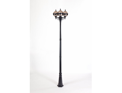 Садово-Парковый светильник шар VENA smoke 3