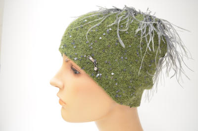 Шапка Vizio 1629 CY зеленая