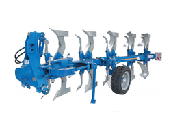 ПЛУГ НАВЕСНОЙ ОБОРОТНЫЙ С РЕГУЛИРУЕМОЙ ШИРИНОЙ ЗАХВАТА И ИЗМЕНЯЕМЫМ КОЛИЧЕСТВОМ РАБОЧИХ ОРГАНОВ ПНО-(4+1)Х45