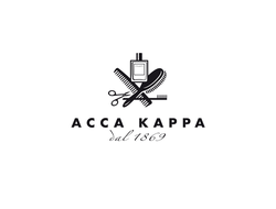 Логотип Acca Kappa, логотип бренда Acca Kappa, логотип парфюмерии Acca Kappa