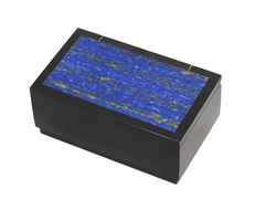 Шкатулка из лазурита и долерита