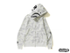 Bape full zip hoodie white “PONR” (S, M, L, XL)