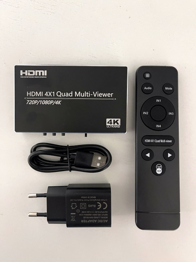 DE/VT-941 4к четырёхканальный HDMI-переключатель/мультиплексор 4К 4x1