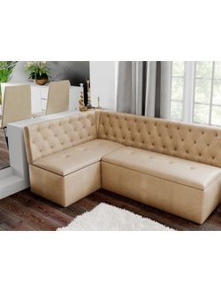 Скамья угловая Квадро тип 1 СП Классик кожзам (Бонмебель)