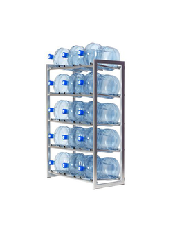 Стеллаж для 15 бутылей «Аква-15»