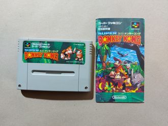 №042 Donkey Kong Country для Super Famicom / Super Nintendo SNES (NTSC-J)