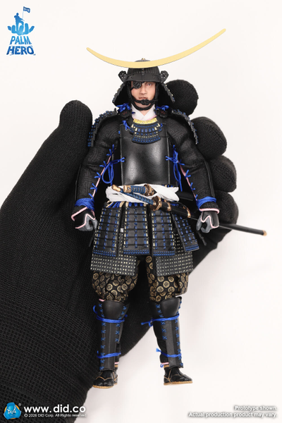 ПРЕДЗАКАЗ - Самурай Датэ Масамунэ - Коллекционная фигурка 1/12 Palm Hero Japan Samurai Series 4 – Date Masamune (XJ80030) - DID ?ЦЕНА: 13200 РУБ.?