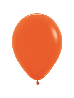 Шар (18''/46 см) Оранжевый (061), пастель, 25 шт.