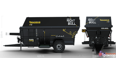 Кормораздатчик CELIKEL BRASSUS H12 объем 12 м3