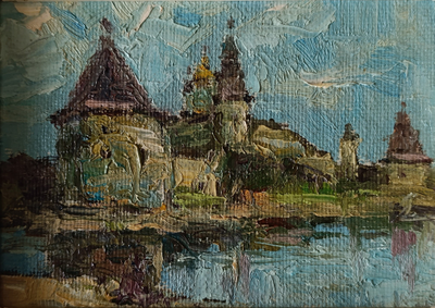 "Натюрморт с виноградом" холст масло Lorko R. 2016 год