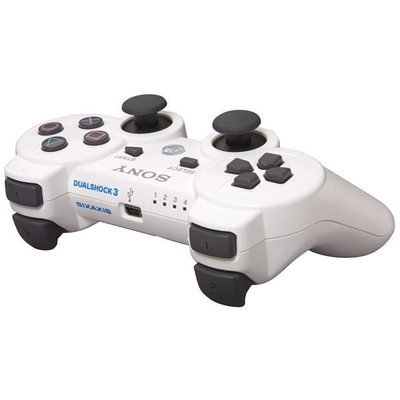 Sony Dualshock 3 (Белый) Геймпад для PS3 (1:1)