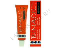 Краска для бровей и ресниц Binacil «ИССИНЯ-ЧЁРНАЯ» "Black-Blue" (15 мл)