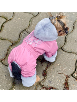 Limargy зимний комбинезон на меху для девочек «Gerb»