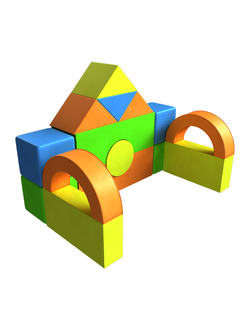 Мягкий конструктор «Теремок»