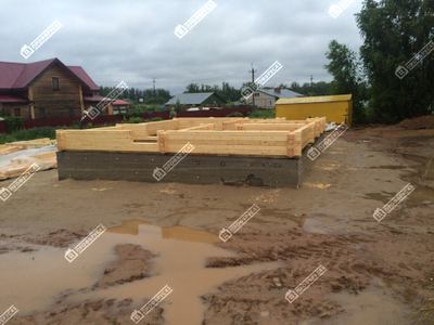 Дом из клееного бруса "Казань", 120 м2