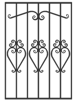 ОКОННАЯ РЕШЕТКА арт.РК-03