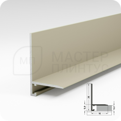 Антиплинтус Лука Апл 02.2700.042Л Шампань