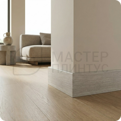 Плинтус МДФ TeckWood 80х10х2150 мм. Дуб крем