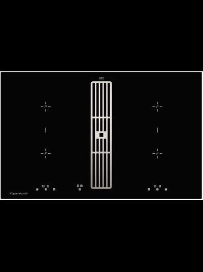 Индукционная варочная панель с вытяжкой Kuppersbusch KMI 8500.0 SR Stainless steel