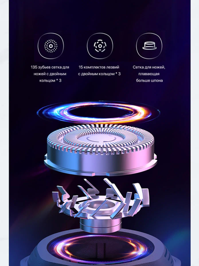 Электробритва Xiaomi ShowSee Electric Shaver F1-BK Black