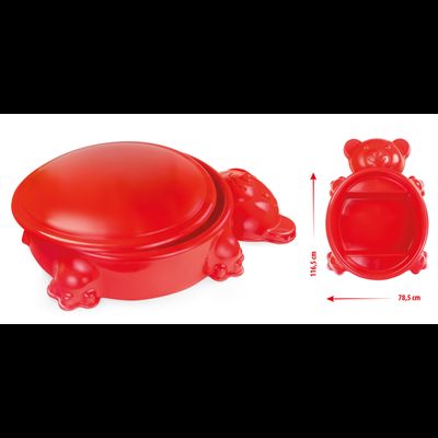 Песочница с крышкой «Слоненок», «Медвежонок» (пластик)