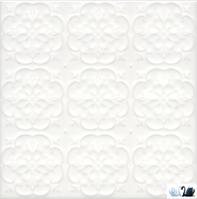 Керамическая плитка Kerama Marazzi Суррей белый 20x20 глянцевый