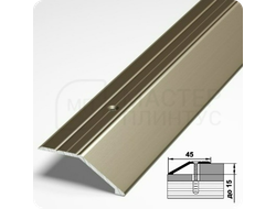 Порог разноуровневый Лука ПР 04.2700.04л Бронза