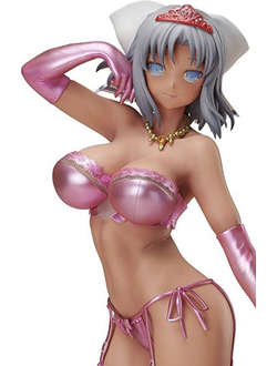 Фигурка 1/6 Юми (Yumi Kongari Komugiiro no Hiyake Hada de Sexy Lingerie Ver.)